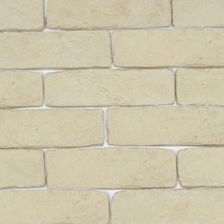 Облицовочный камень Золотой Мандарин Клинкер 210х60 мм ваниль